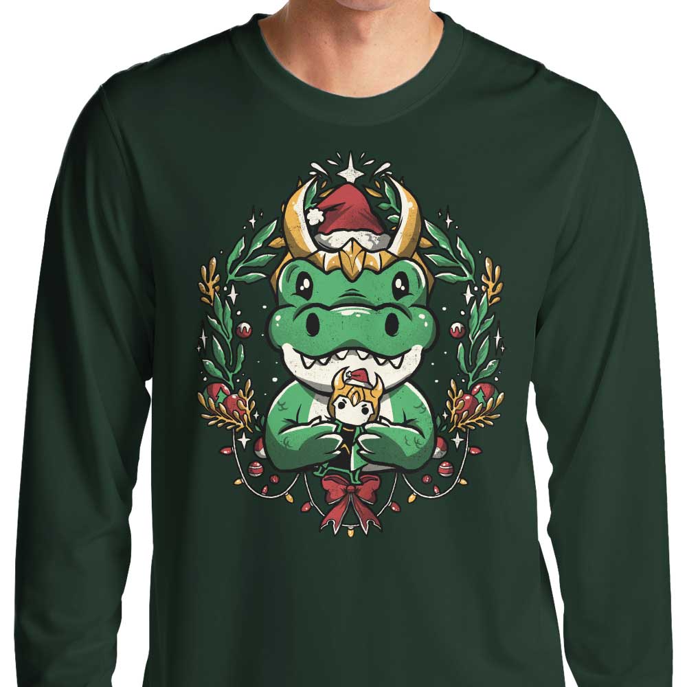 Alligator Christmas - Long Sleeve T-Shirt