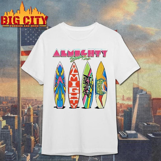Almighty surfs up shirt