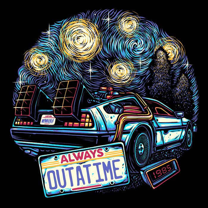 Always Outatime - 3/4 Sleeve Raglan T-Shirt