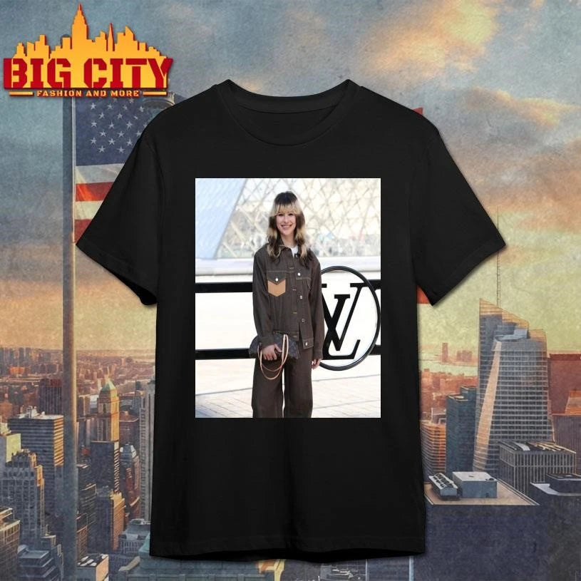 Alysa Liu Hit Up Louis Vuitton’s Paris Fashion Week Show Poster Shirt