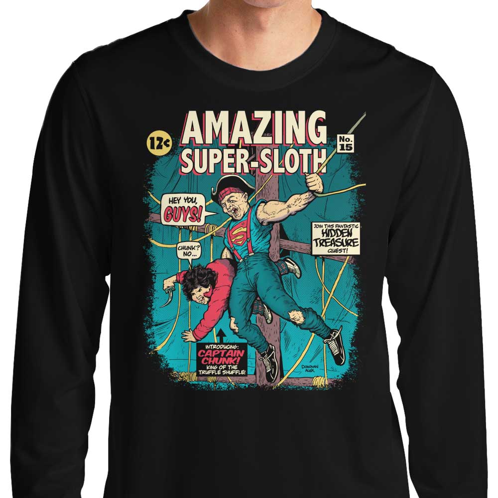 Amazing Super Sloth - Long Sleeve T-Shirt
