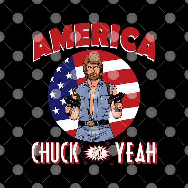 America Chuck Yeah Chuck Norris T Shirt