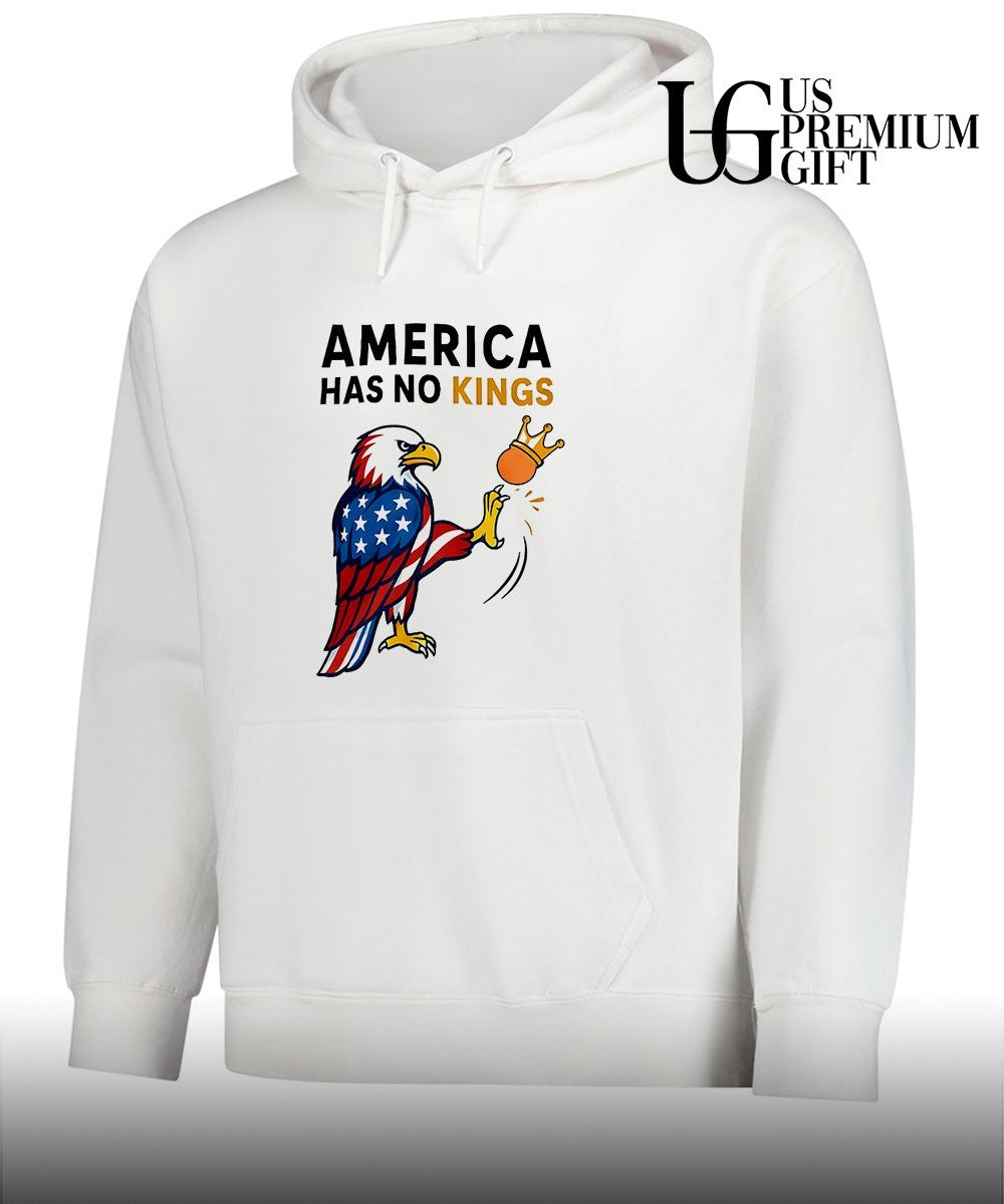 America Has No Kings Eagle Kick Orange Anti Trump shirt