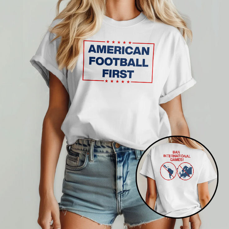 American Football First Ban International Games Shirt