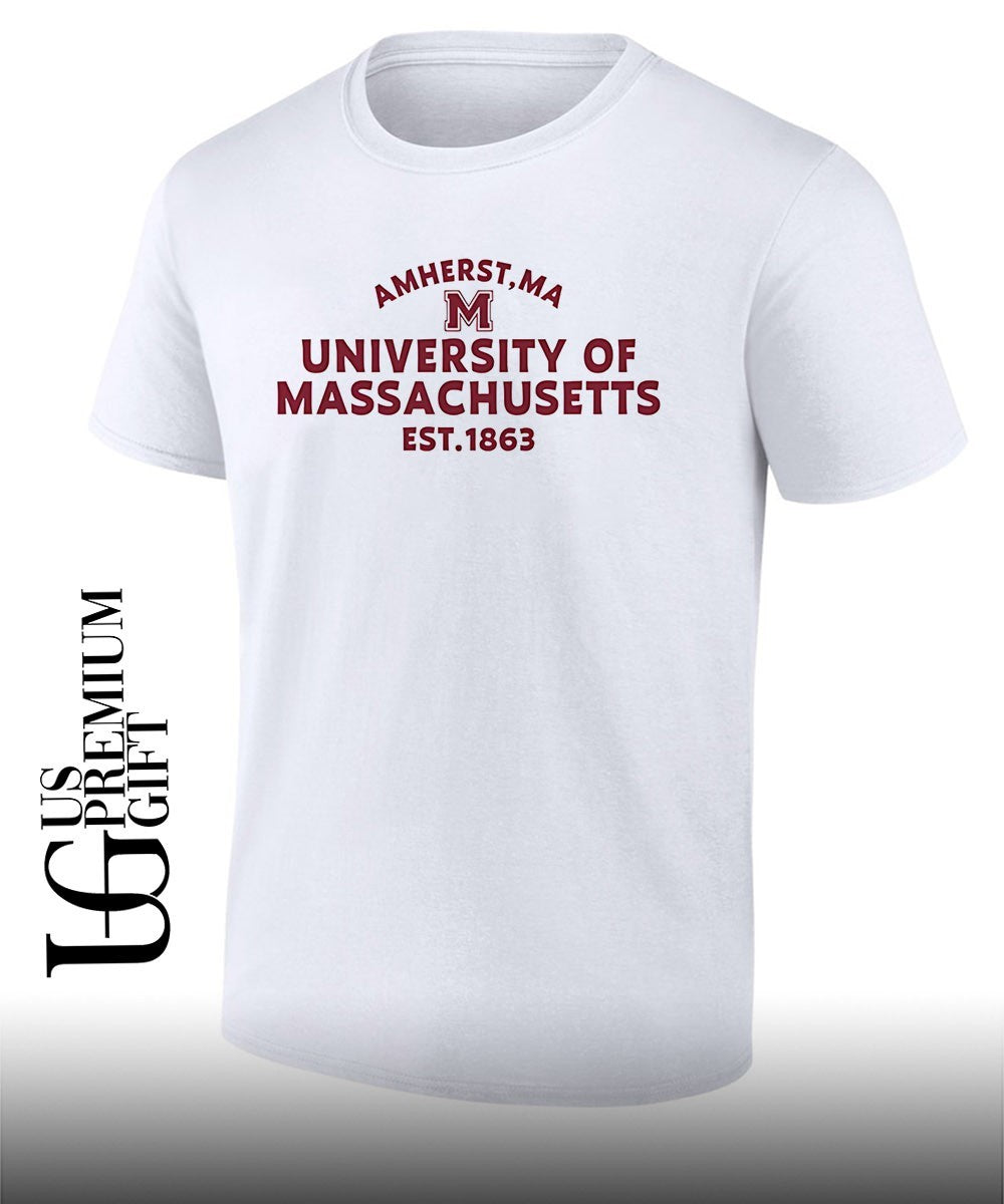 Amherst MA university of Massachusetts est.1863 T-shirt