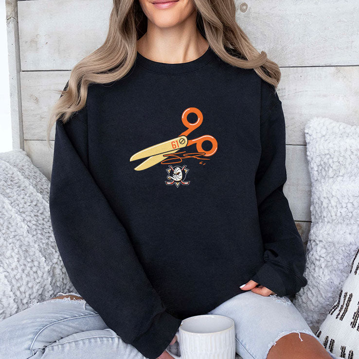 Anaheim Ducks Cutter Gauthier Scissors Shirt