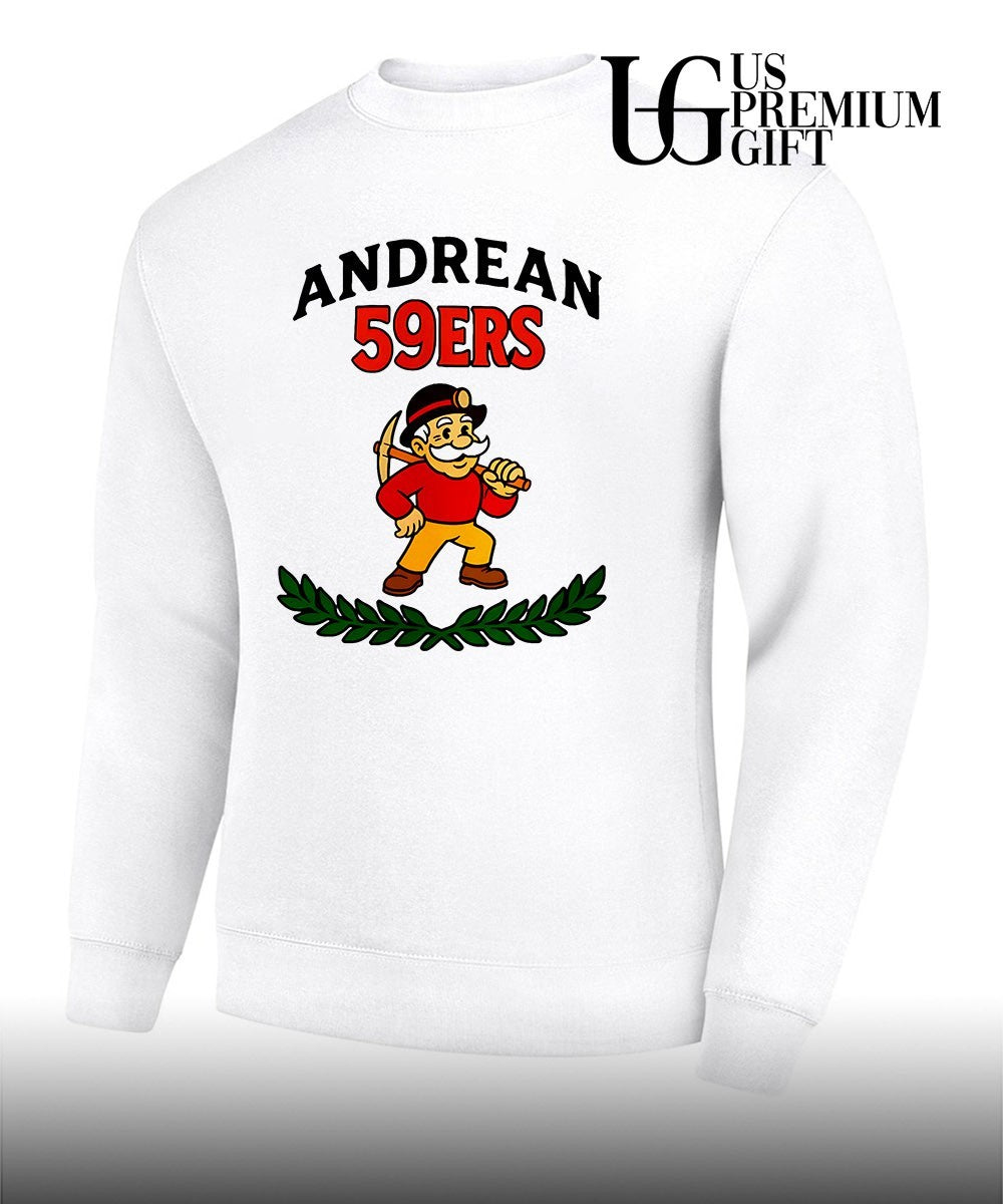 Andrean High School mascot Prospector Andrean 59ers shirt