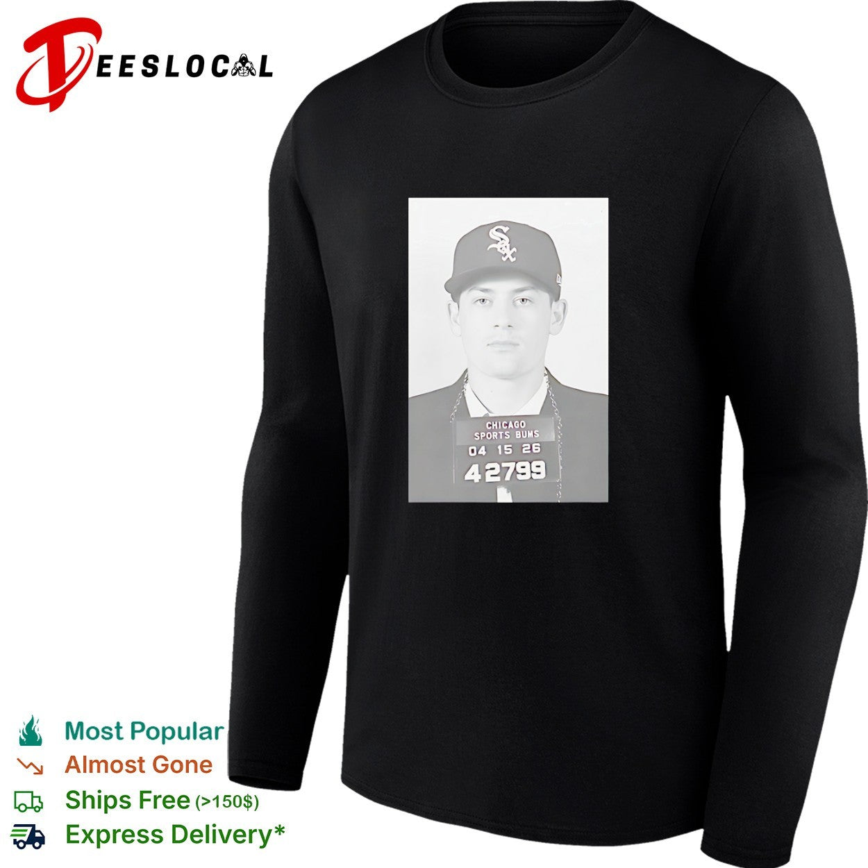 Andrew Benintendi Chicago White Sox MLB Mugshot Shirt