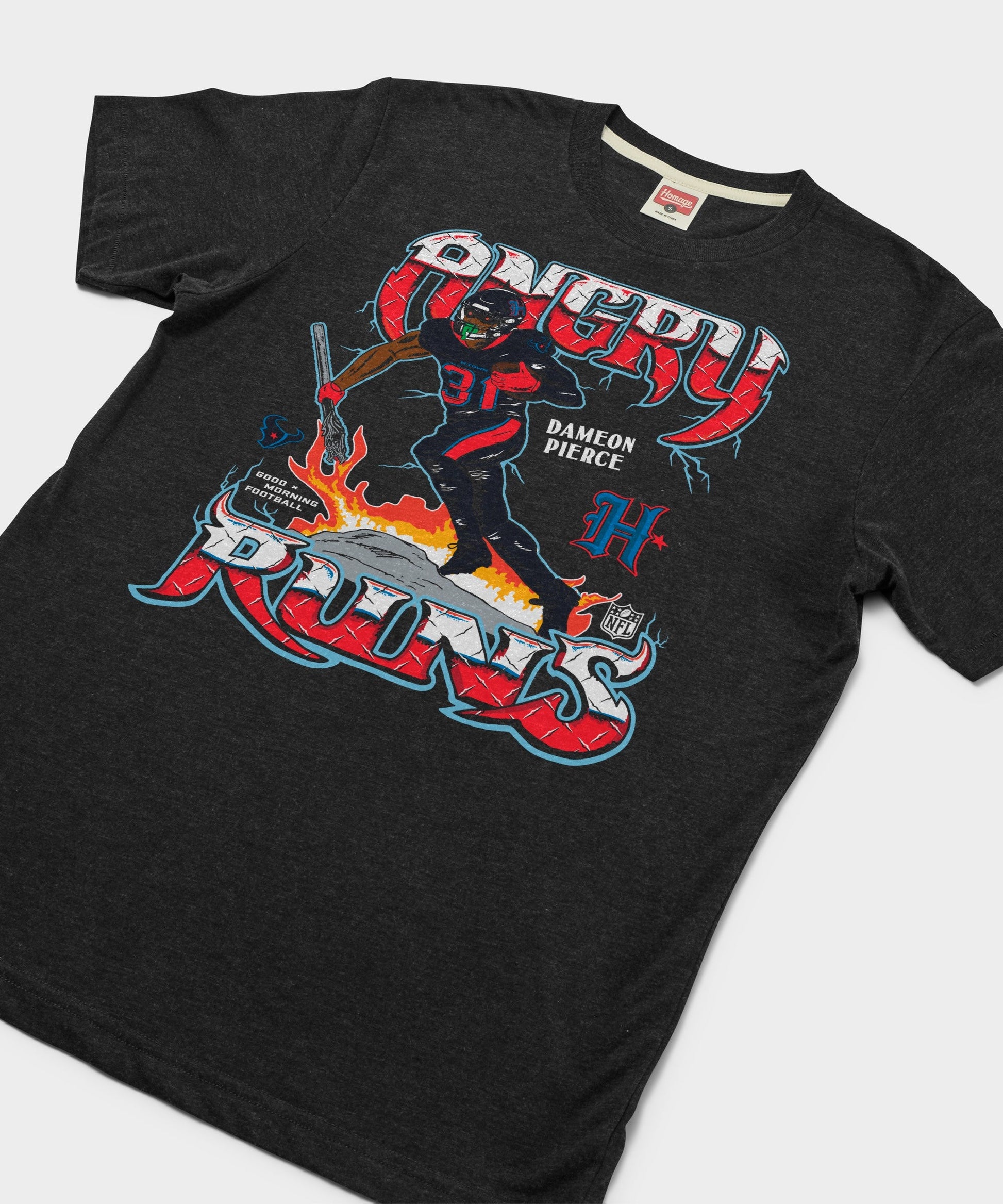 Angry Runs 2024 Texans Dameon Pierce