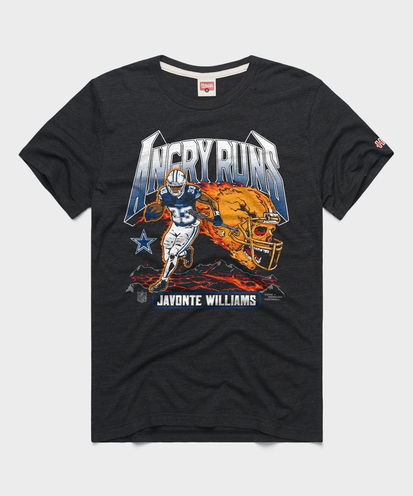 Angry Runs 2025 Cowboys Javonte Williams