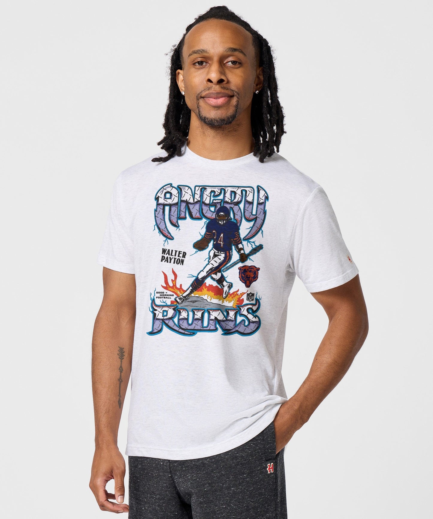Angry Runs Bears Walter Payton