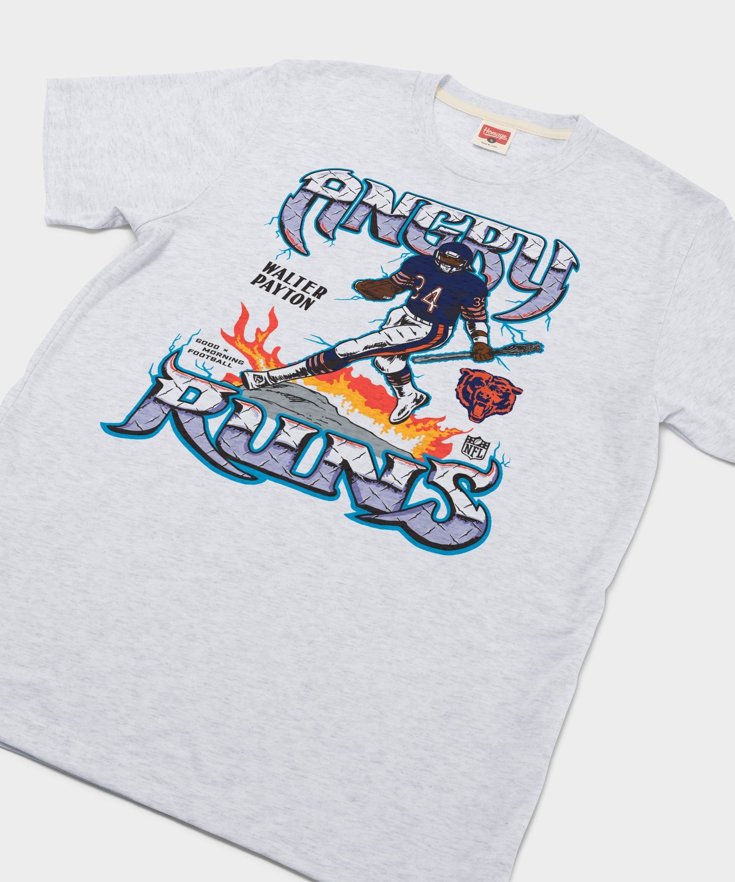 Angry Runs Bears Walter Payton