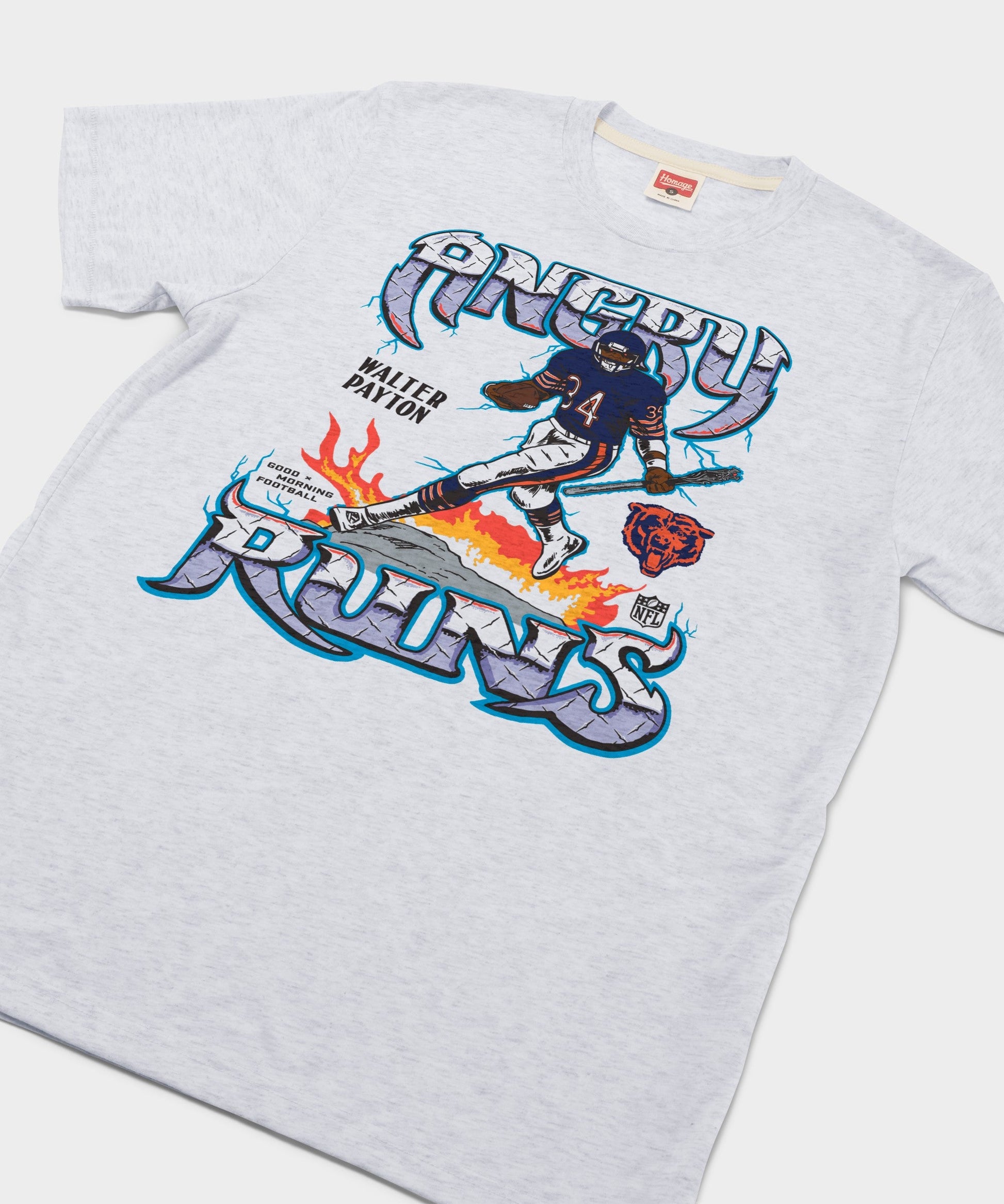 Angry Runs Bears Walter Payton