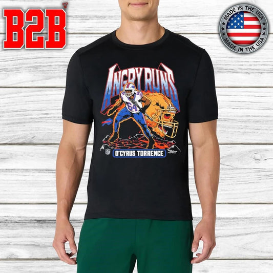 Angry Runs O’Cyrus Torrence Shirt