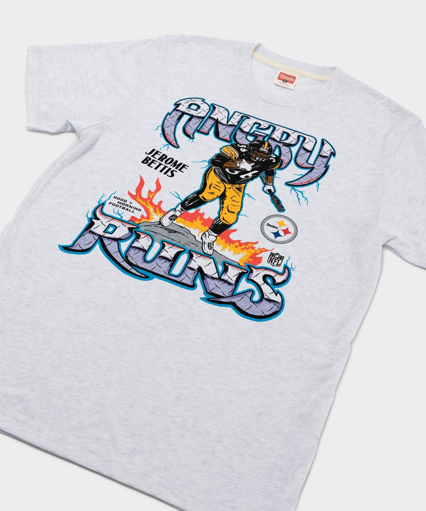 Angry Runs Steelers Jerome Bettis