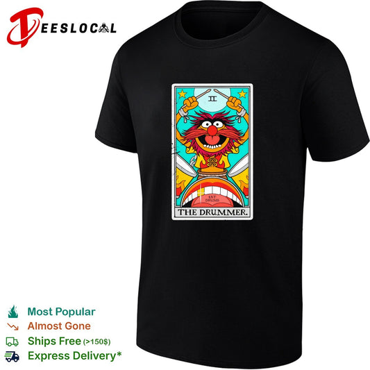 Animal The Muppets The Drummer Eat Drums tarot card shirt