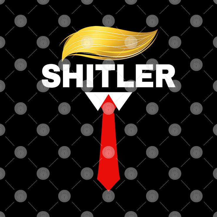 Anti Trump Donald Trump Necktie Shitler T Shirt