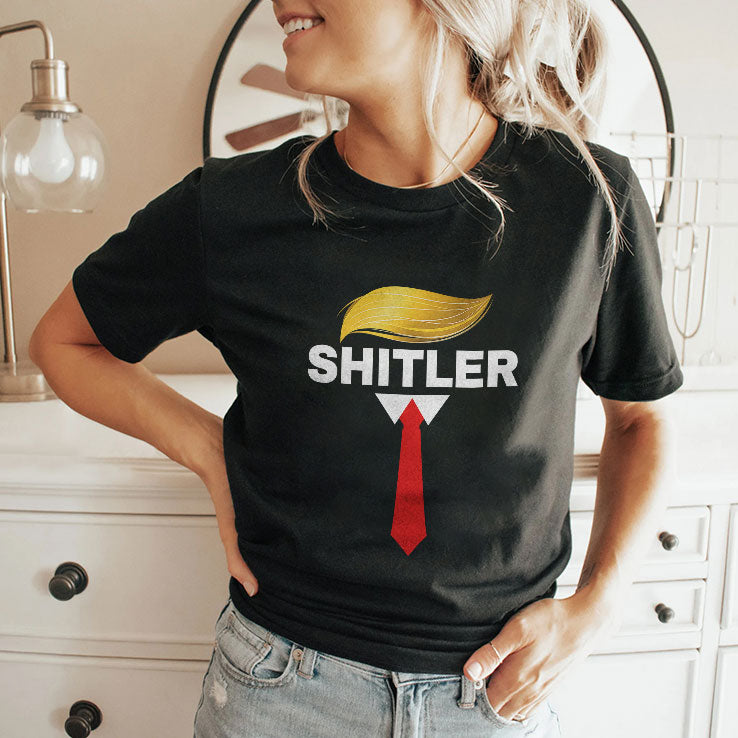 Anti Trump Donald Trump Necktie Shitler T Shirt