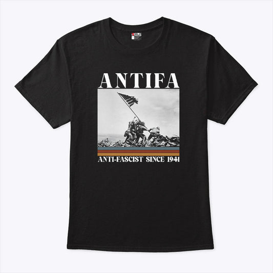 Antifa Anti-Fascist Since 1941 T Shirt