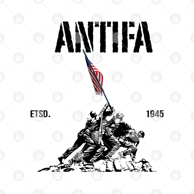 Antifa Estd 1945 T Shirt
