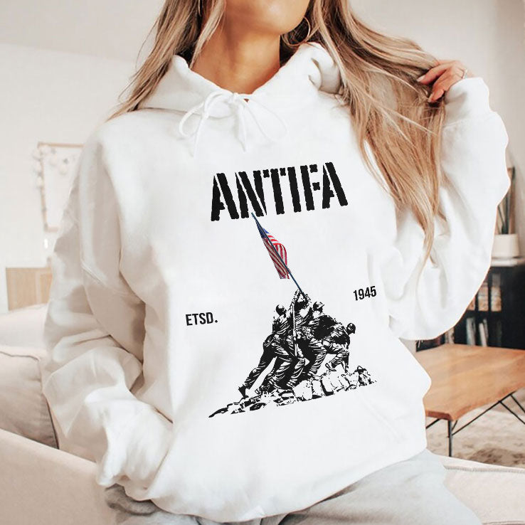 Antifa Estd 1945 T Shirt