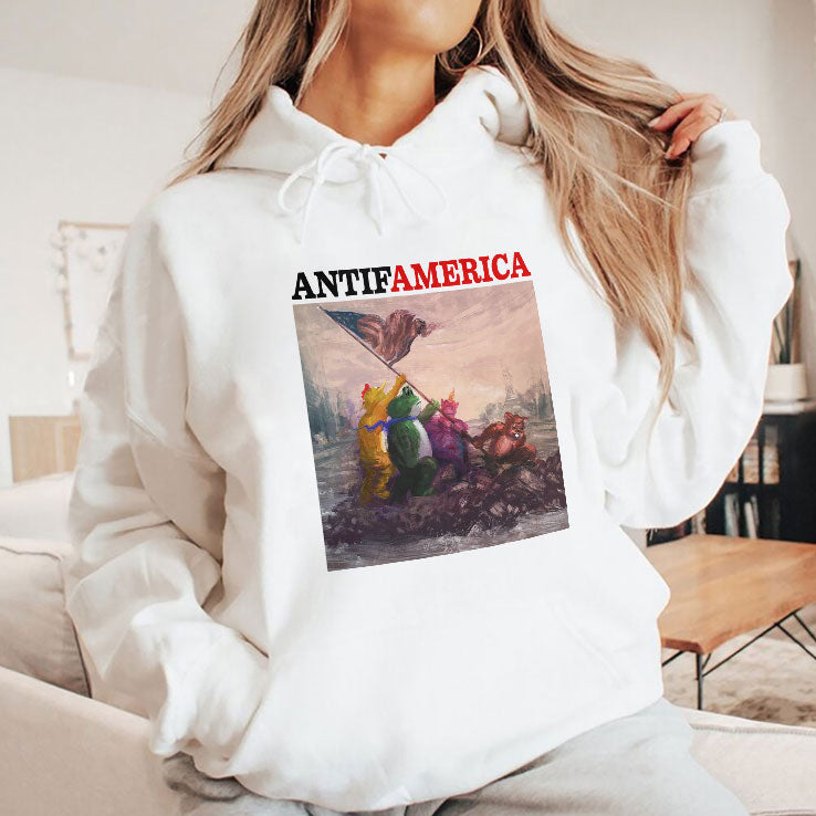 Antifamerica Portland Frog T Shirt