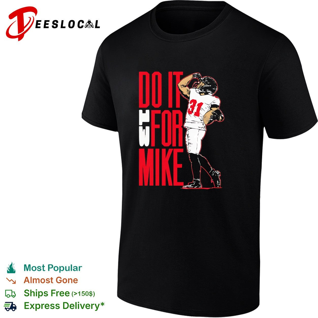 Antoine Winfield Jr 31 Do it for Mike Tampa Bay Buccaneers NFL Football shirt