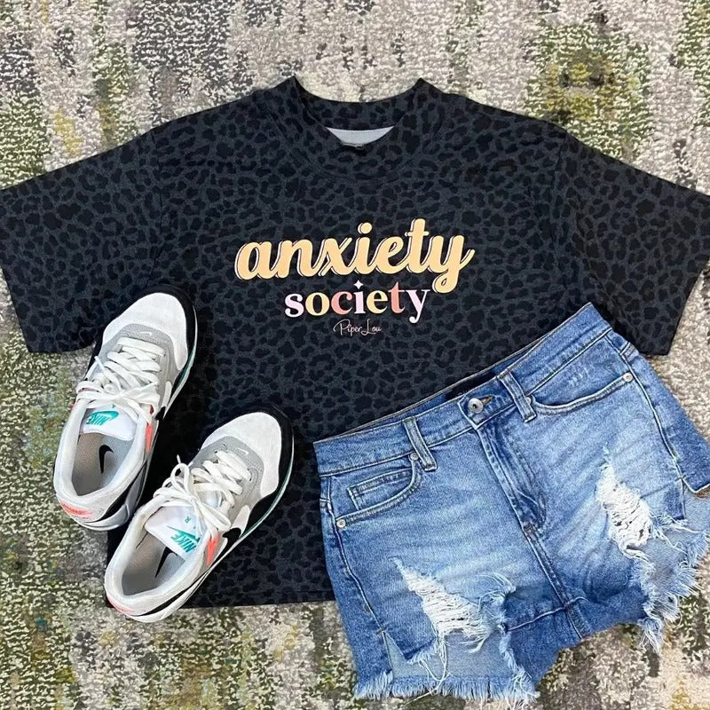 Anxiety Society Premium Boxy Tee