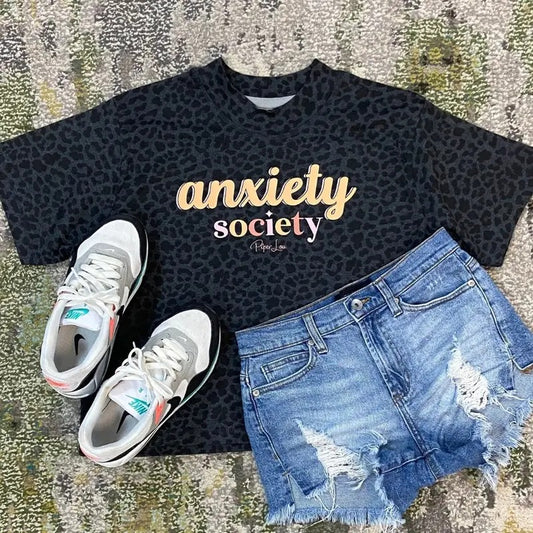 Anxiety Society Premium Boxy Tee