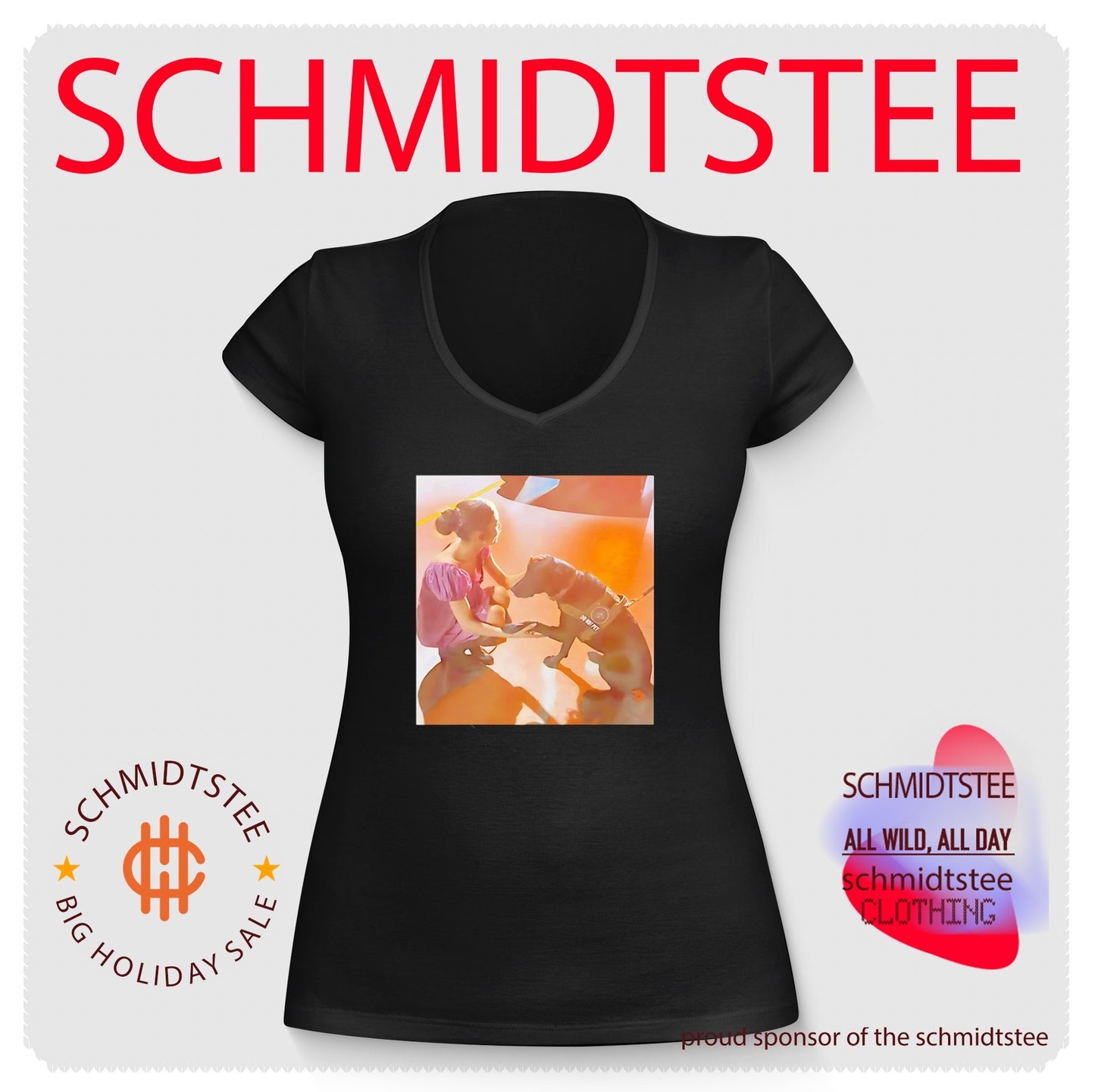 Ariana Grande with Service Dog Celebrity shirt