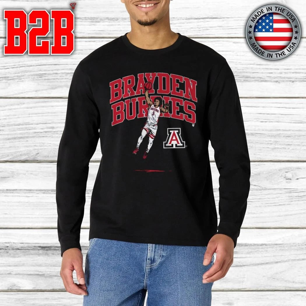 Arizona Basketball Air Brayden Burries Shirt