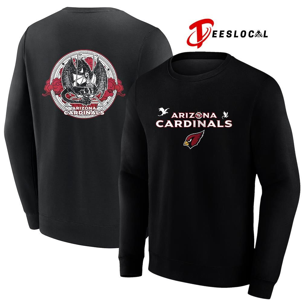 Arizona Cardinals x Fourth Wing logo shirt
