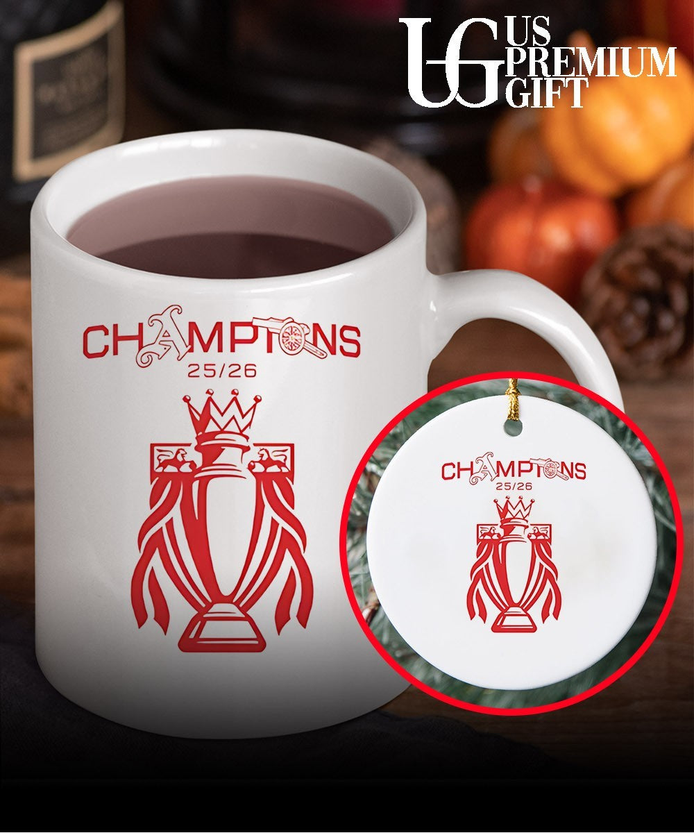 Arsenal Premier League Champions 25 26 T-shirt