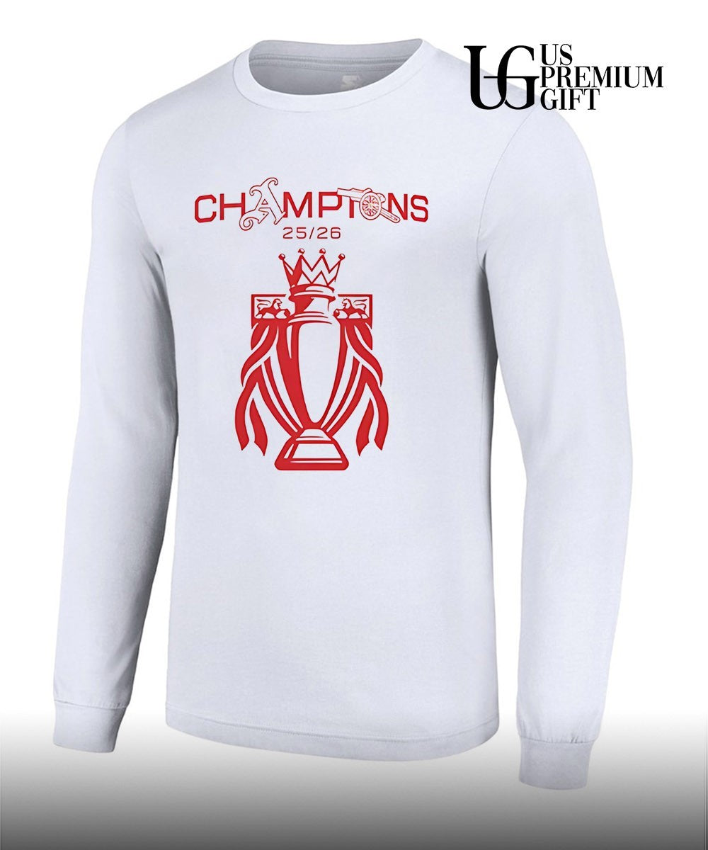 Arsenal Premier League Champions 25 26 T-shirt