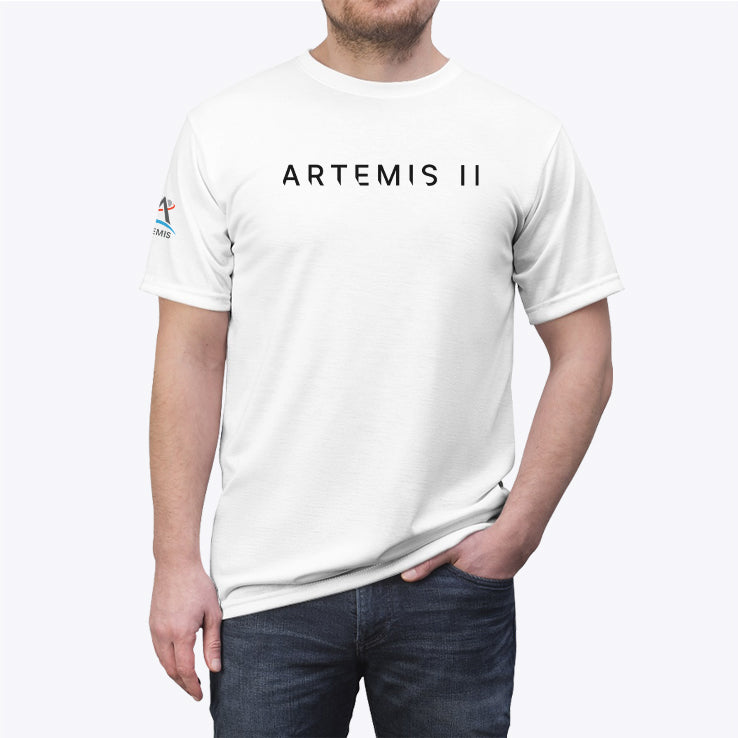 Artemis II Mission NASA Moon Mission Map T Shirt