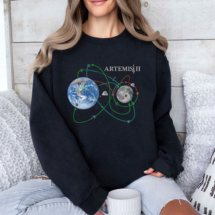 Artemis II Moon Mission NASA Space Program Fan Shirt