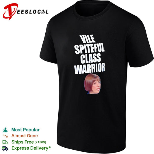 Ash Sarkar Vile Spiteful Class Warrior shirt