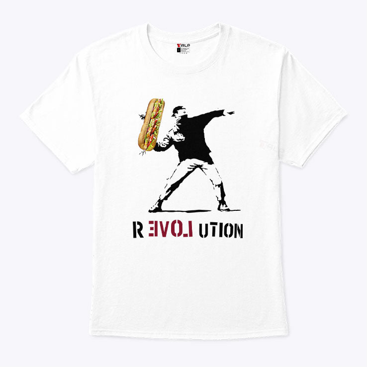 Assault With A Deli Weapon Flower Thrower Parody T Shirt