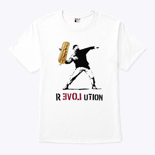 Assault With A Deli Weapon Flower Thrower Parody T Shirt