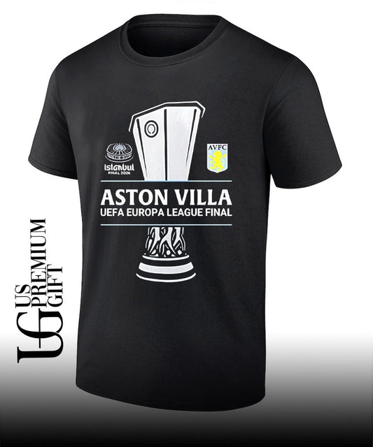 Aston Villa UEFA Europa League Final Istanbul 2026 T-shirt