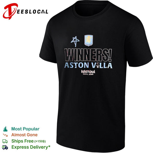 Aston Villa Winners Istanbul Final 2026 shirt