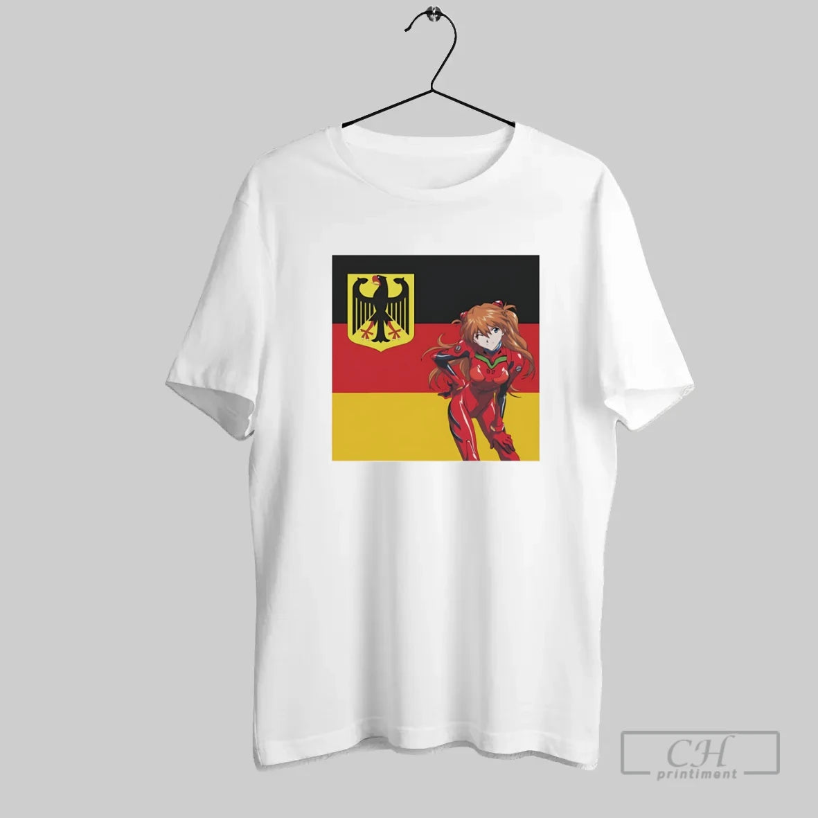 Asuka Germany Anime - clothing by TeeHivey.com