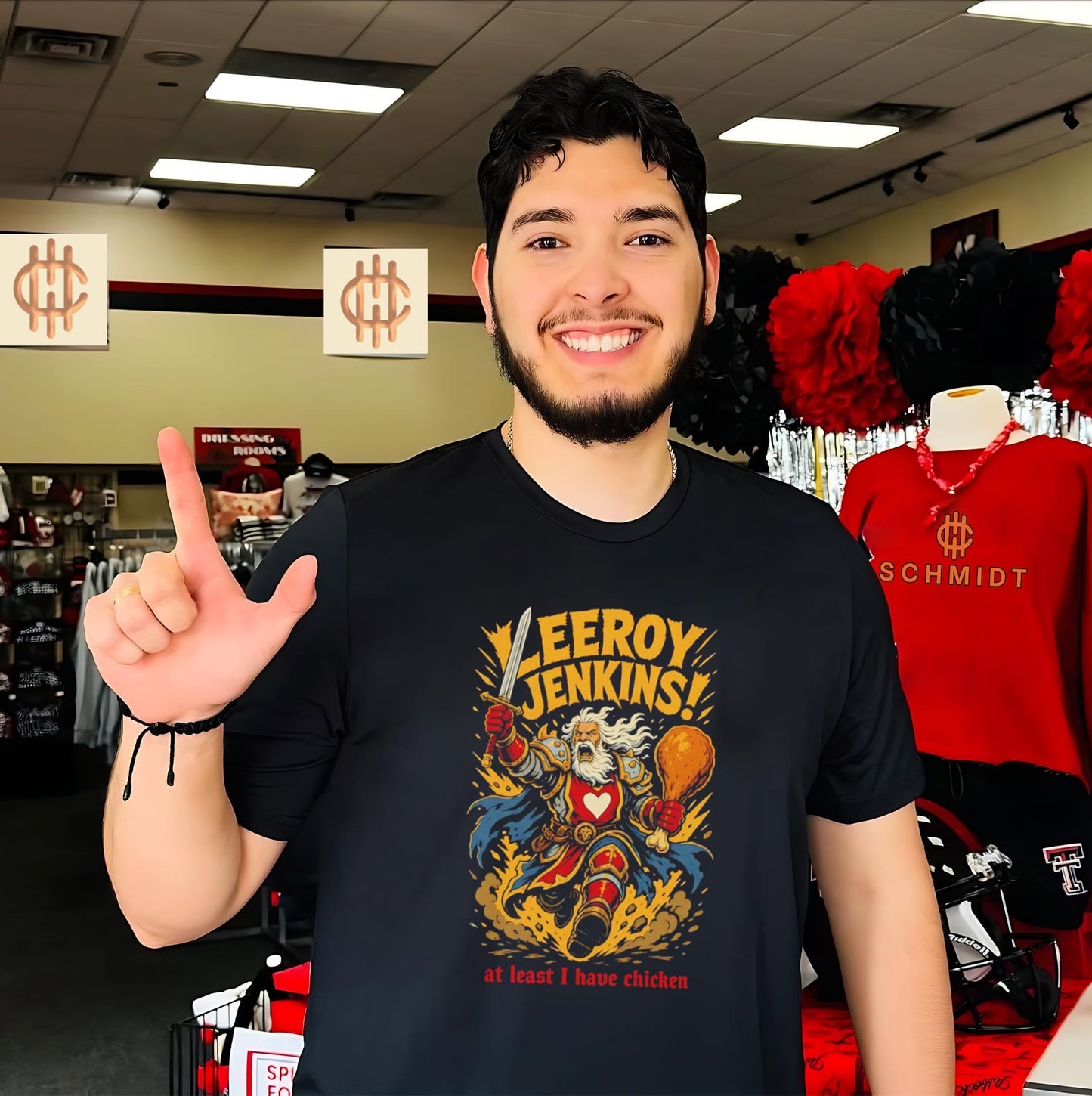 At Least I Have Chicken Leeroy Jenkins Legend shirt