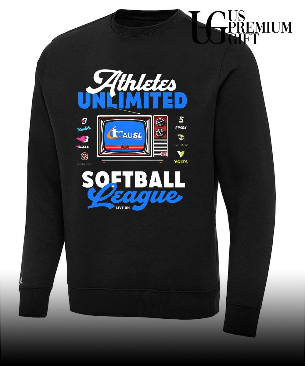 Athletes Unlimited Softball League Bandits Blaze Cascade Spark Talons Volts shirt