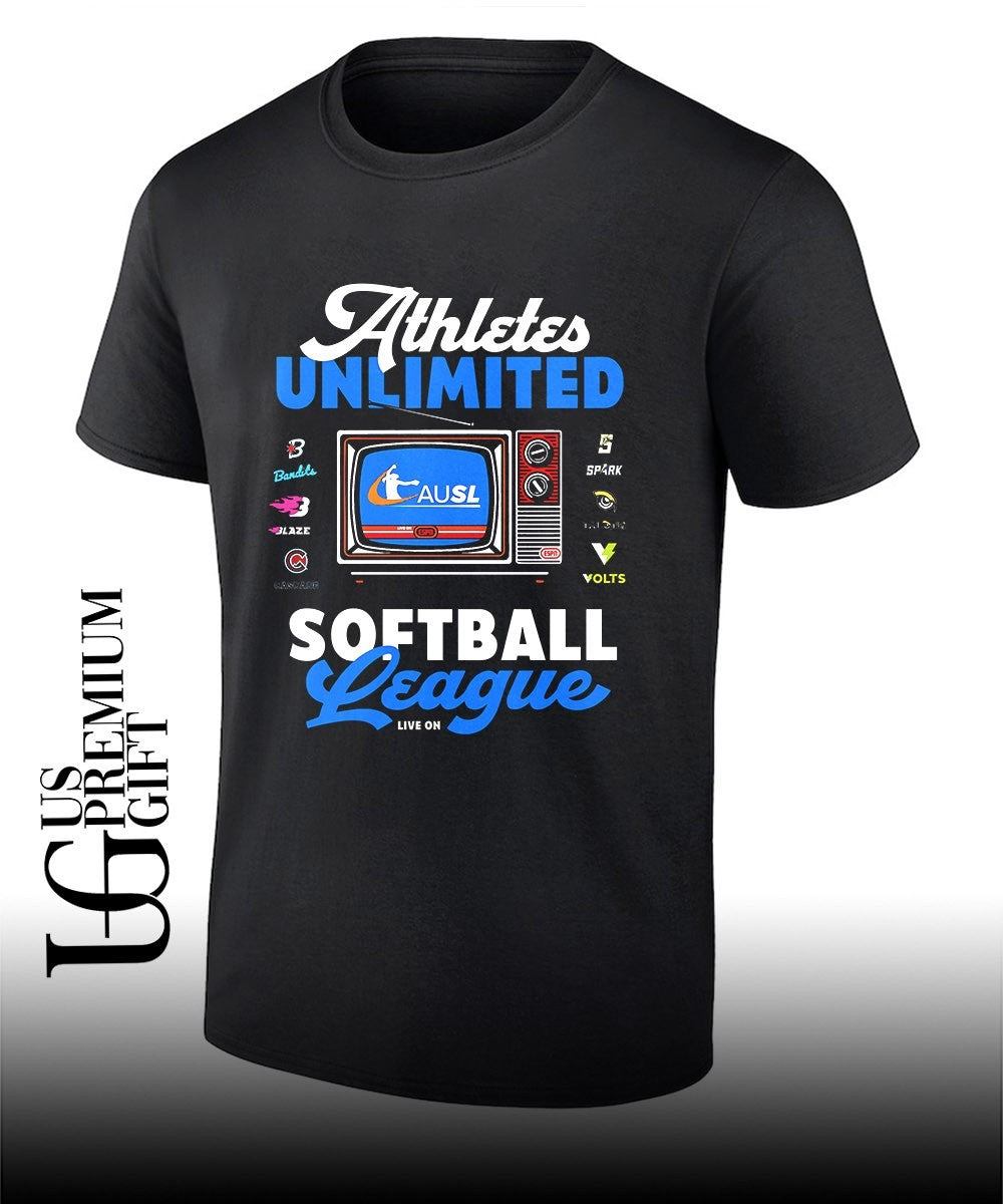 Athletes Unlimited Softball League Bandits Blaze Cascade Spark Talons Volts shirt