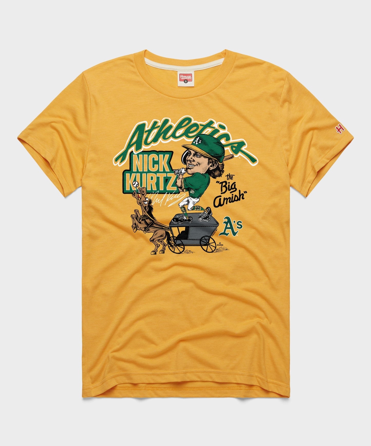 Athletics Nick Kurtz The Big Amish