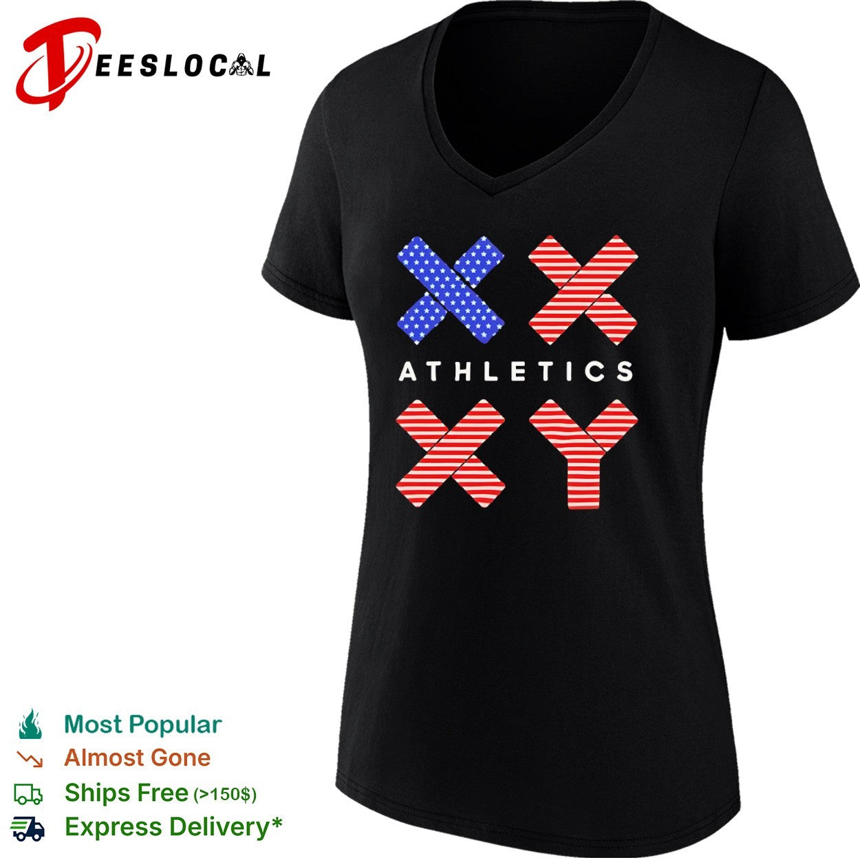 Athletics XY American Flag shirt