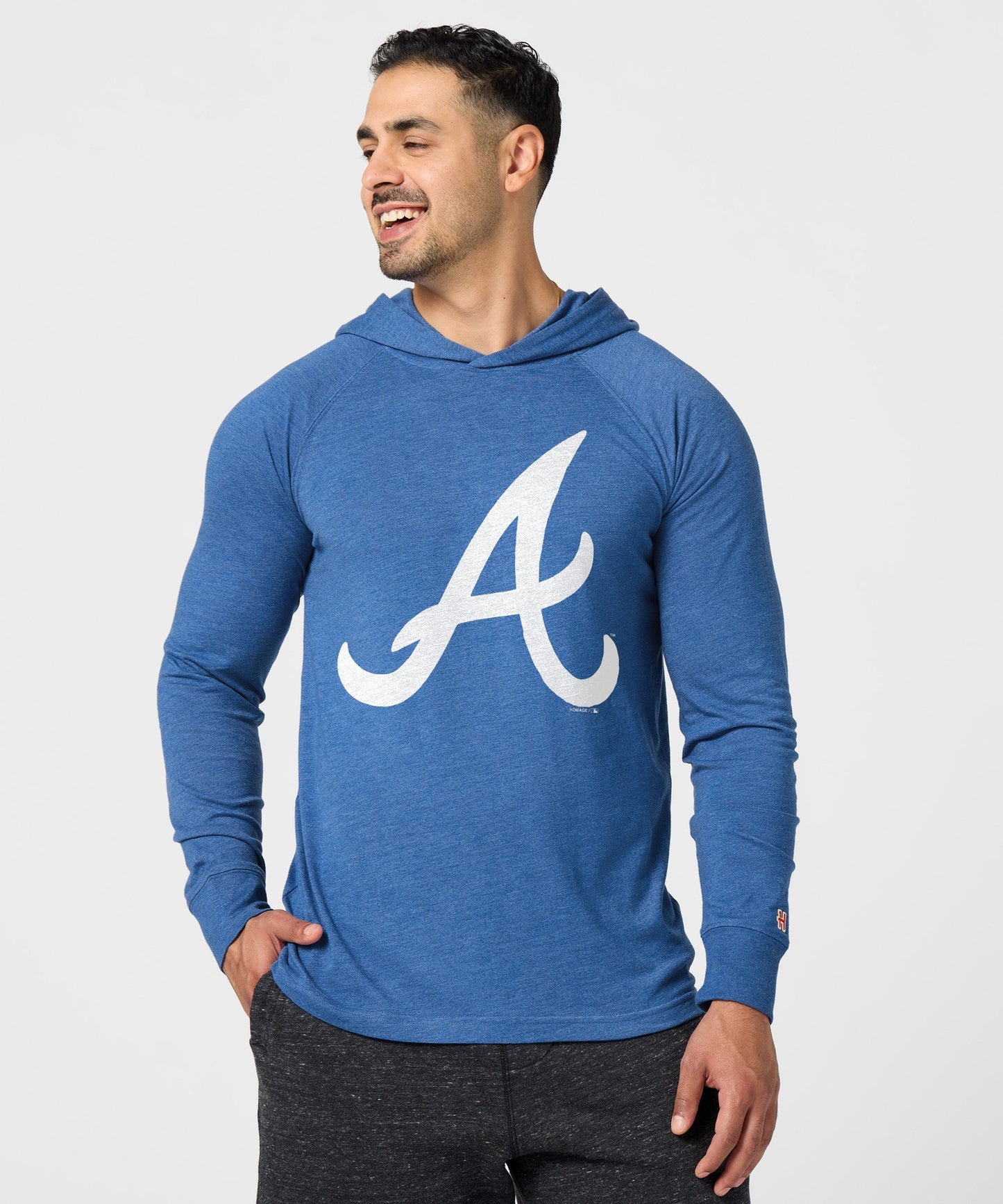 Atlanta Braves Cap Logo '81 Lightweight Hoodie