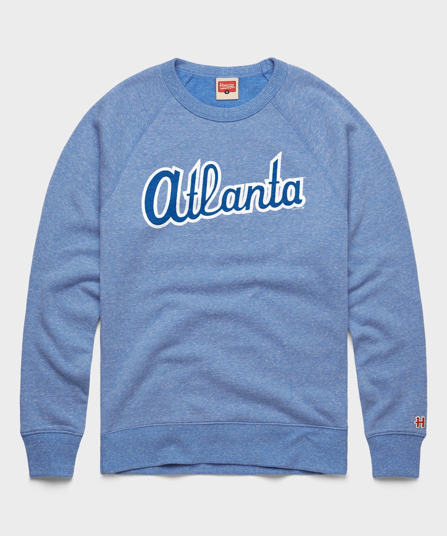 Atlanta Braves Jersey Logo '80 Crewneck