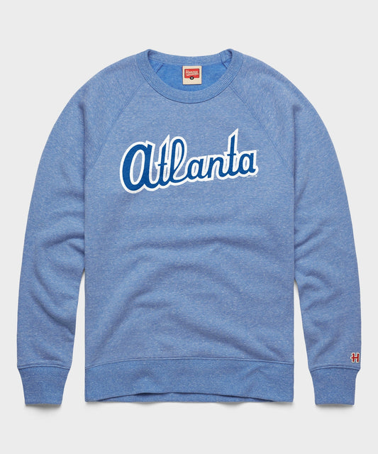 Atlanta Braves Jersey Logo '80 Crewneck